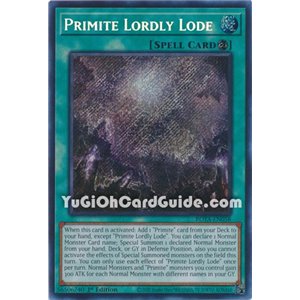 Primite Lordly Lode (Secret Rare)