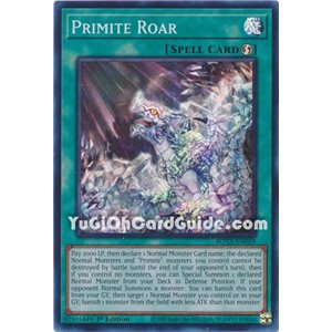 Primite Roar (Super Rare)