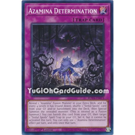 Azamina Determination (Common)