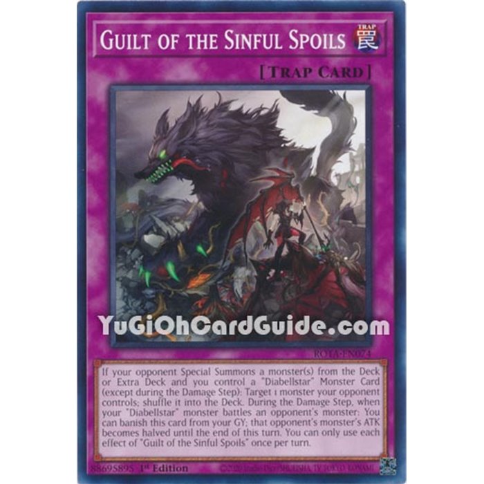 Guilt of the Sinful Spoils (Common)