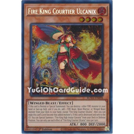 Fire King Courtier Ulcanix (Quarter Century Rare)