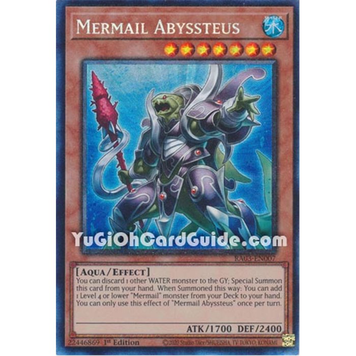 Mermail Abyssteus (Secret Rare)