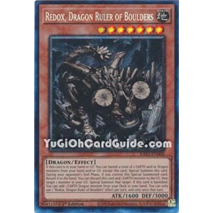 Redox, Dragon Ruler of Boulders (Super Rare)