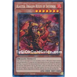 Blaster, Dragon Ruler of Infernos (Super Rare)