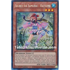 Secret Six Samurai - Hatsume (Quarter Century Secret Rare)