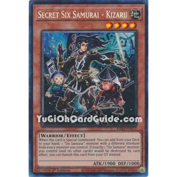 Secret Six Samurai - Kizaru (Ultra Rare)