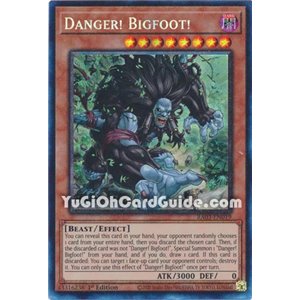 Danger! Bigfoot! (Prismatic Collector Rare)