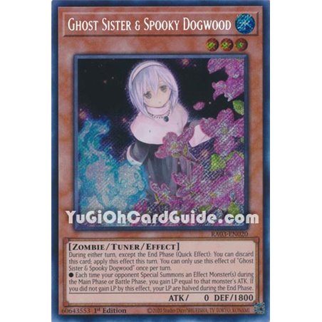Ghost Sister & Spooky Dogwood (Alternate Art) (Prismatic Collector Rare)
