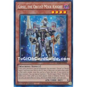 Girsu, the Orcust Mekk-Knight (Super Rare)