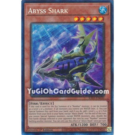 Abyss Shark (Quarter Century Secret Rare)