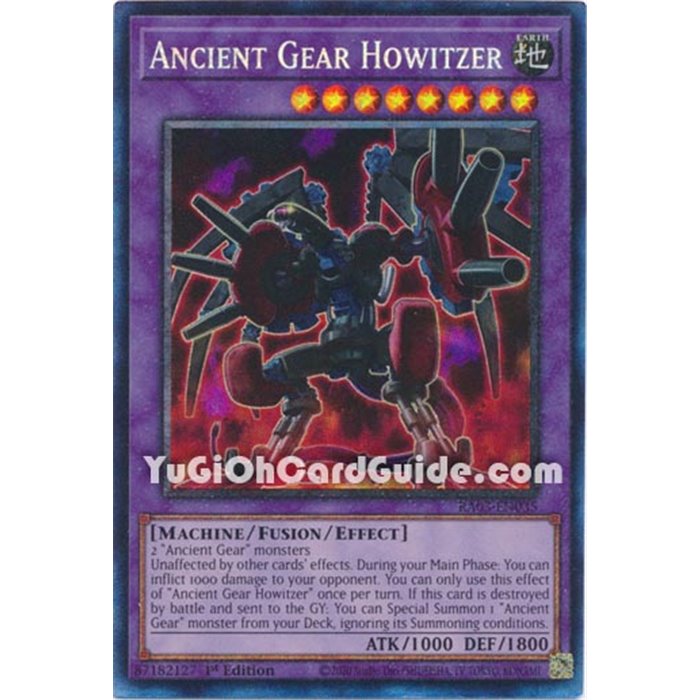 Ancient Gear Howitzer (Prismatic Collector Rare)