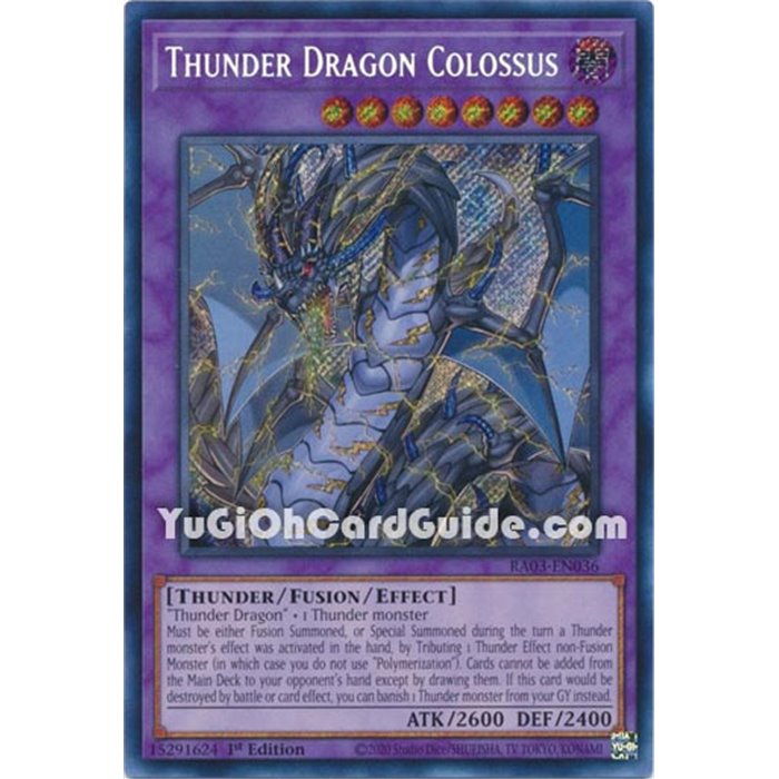 Thunder Dragon Colossus (Platinum Secret Rare)