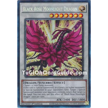 Black Rose Moonlight Dragon (Ultra Rare)