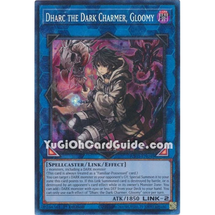 Dharc the Dark Charmer, Gloomy (Platinum Secret Rare)