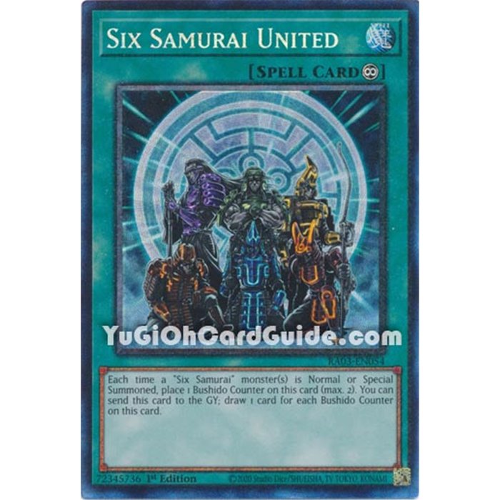 Six Samurai United (Platinum Secret Rare)