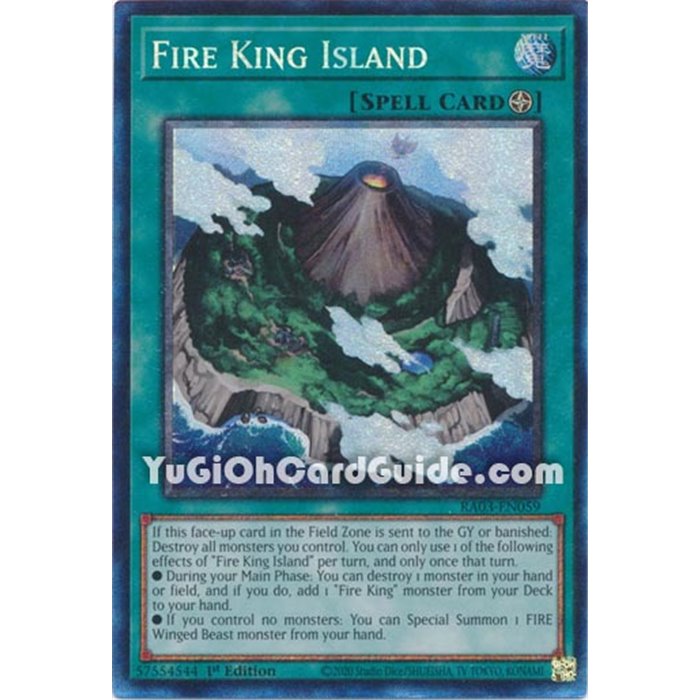 Fire King Island (Super Rare)