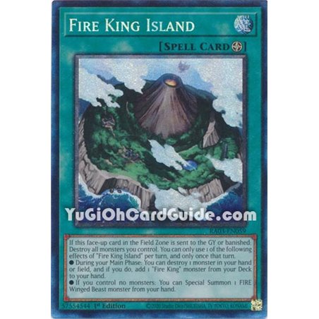 Fire King Island (Super Rare)