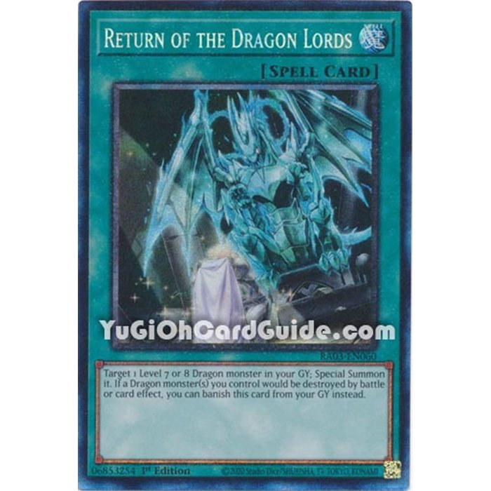 Return of the Dragon Lords (Prismatic Collector Rare)