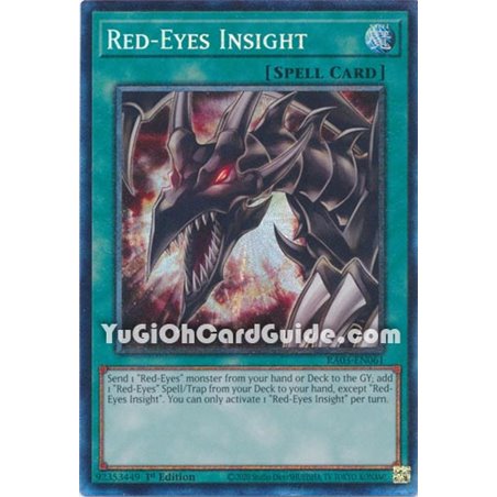 Red-Eyes Insight (Prismatic Collector Rare)