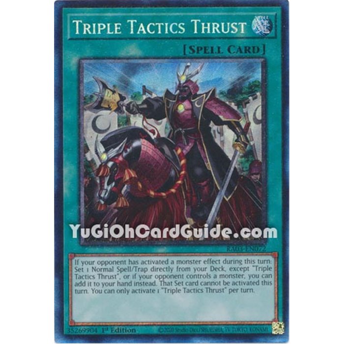 Triple Tactics Thrust (Secret Rare)