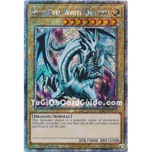 Blue-Eyes White Dragon (Platinum Secret Rare)