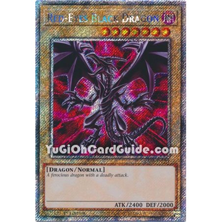 Red-Eyes Black Dragon (Platinum Secret Rare)