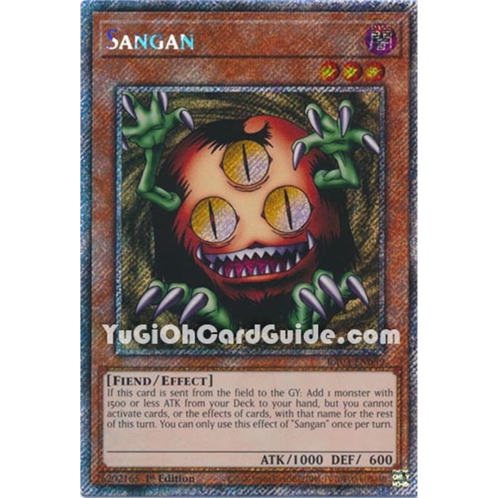 Sangan (Platinum Secret Rare)