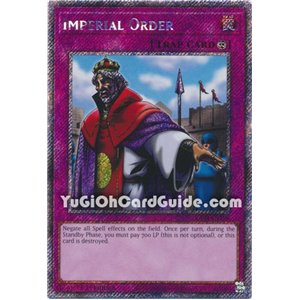 Imperial Order (Platinum Secret Rare)