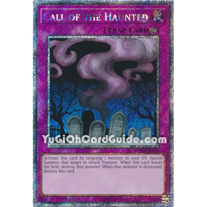 Call of the Haunted (Quarter Century Secret Rare)