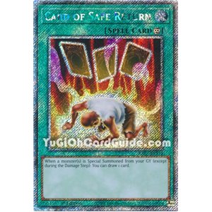 Card of Safe Return (Quarter Century Secret Rare)