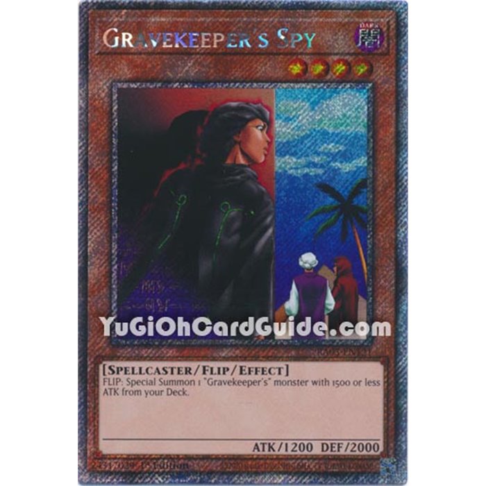 Gravekeeper's Spy (Platinum Secret Rare)