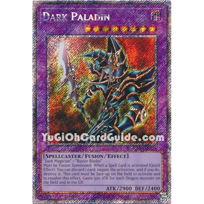 Dark Paladin (Platinum Secret Rare)