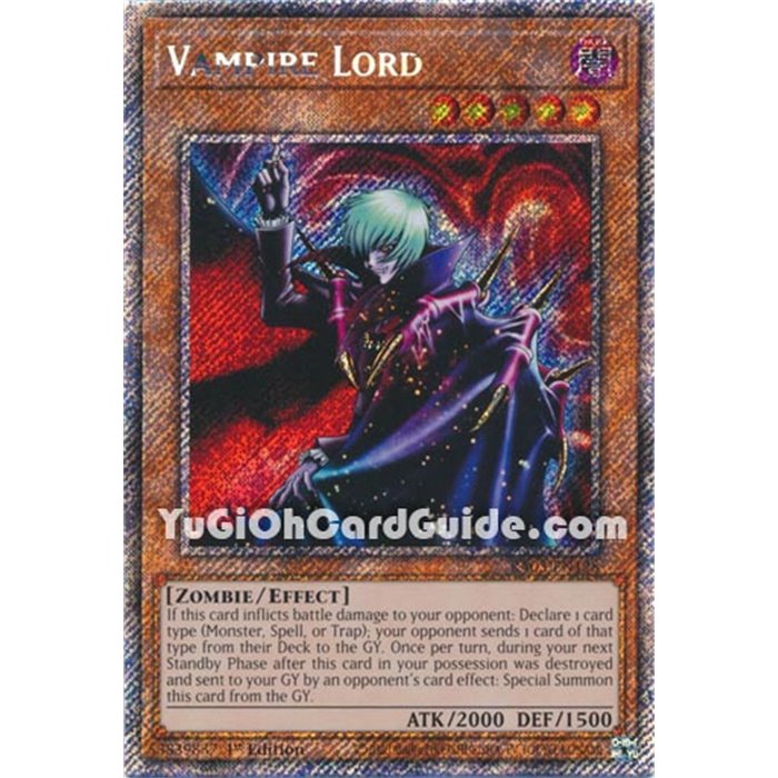 Vampire Lord (Platinum Secret Rare)