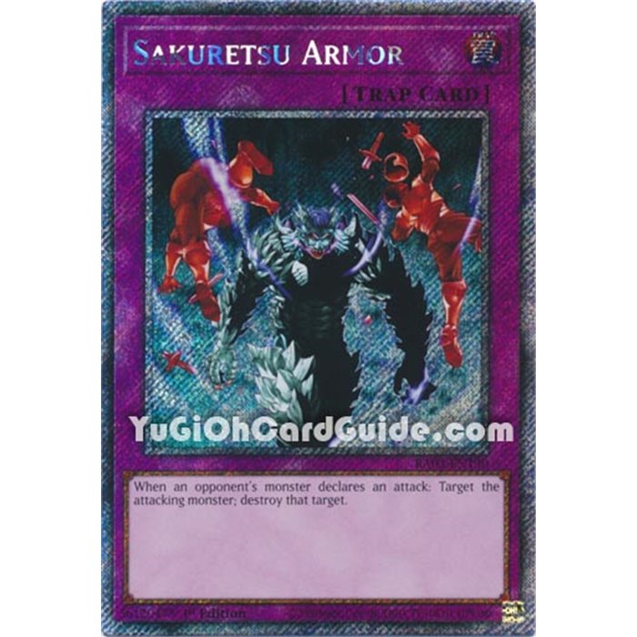 Sakuretsu Armor (Quarter Century Secret Rare)