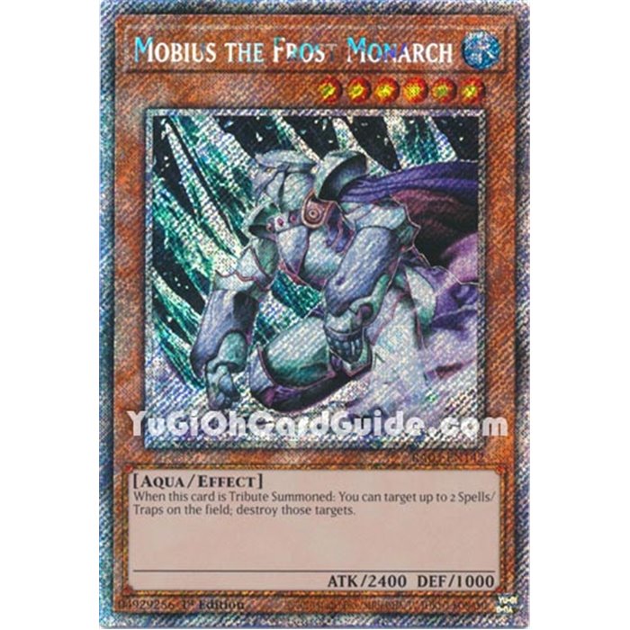 Mobius the Frost Monarch (Platinum Secret Rare)