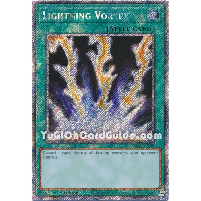 Lightning Vortex (Quarter Century Secret Rare)