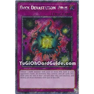 Deck Devastation Virus (Quarter Century Secret Rare)