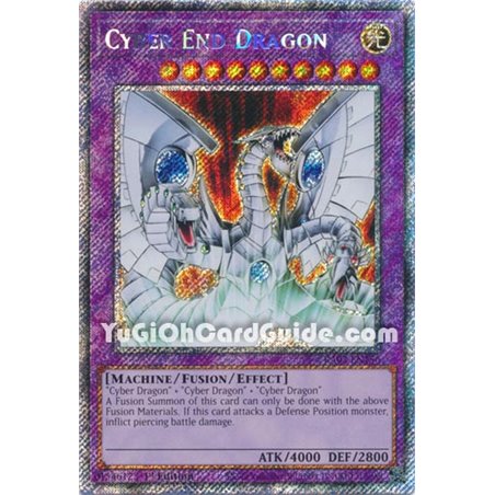 Cyber End Dragon (Quarter Century Secret Rare)