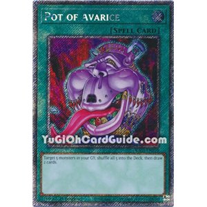 Pot of Avarice (Quarter Century Secret Rare)