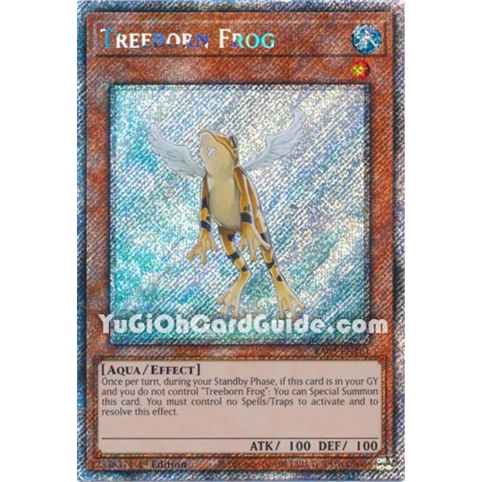 Treeborn Frog (Quarter Century Secret Rare)