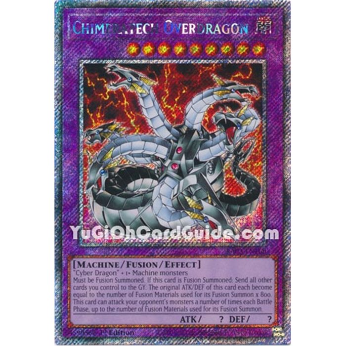 Chimeratech Overdragon (Platinum Secret Rare)