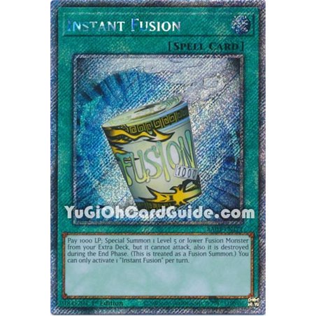 Instant Fusion (Quarter Century Secret Rare)