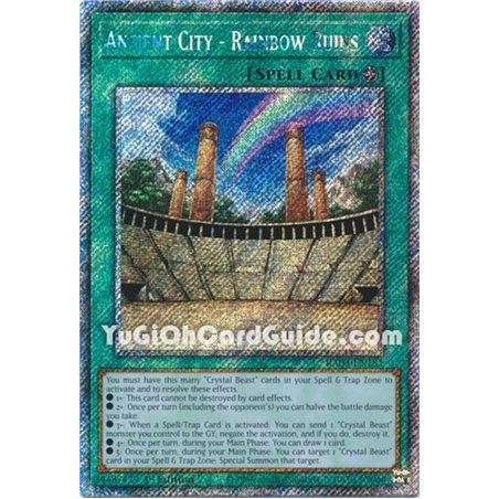 Ancient City - Rainbow Ruins (Quarter Century Secret Rare)