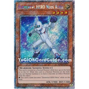 Elemental HERO Neos Alius (Platinum Secret Rare)