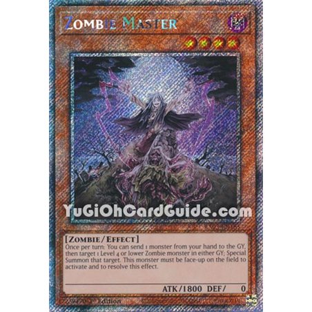 Zombie Master (Quarter Century Secret Rare)
