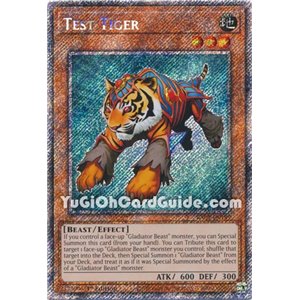 Test Tiger (Quarter Century Secret Rare)