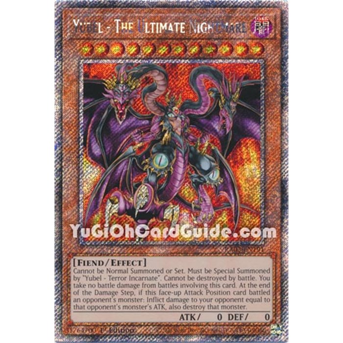 Yubel - The Ultimate Nightmare (Platinum Secret Rare)