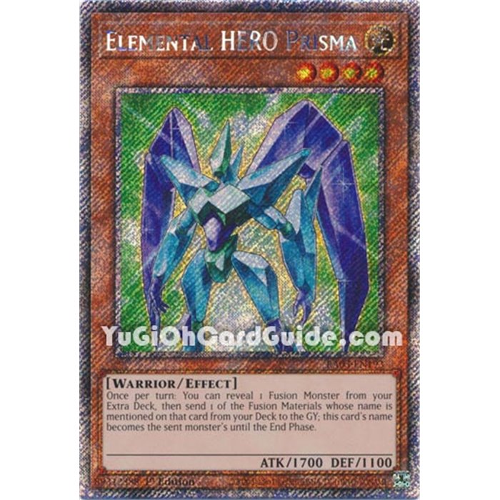 Elemental HERO Prisma (Quarter Century Secret Rare)