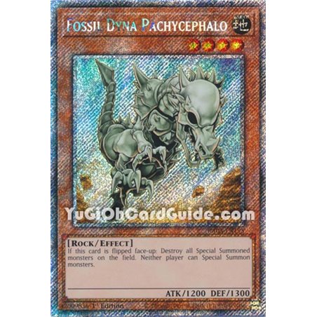 Fossil Dyna Pachycephalo (Platinum Secret Rare)