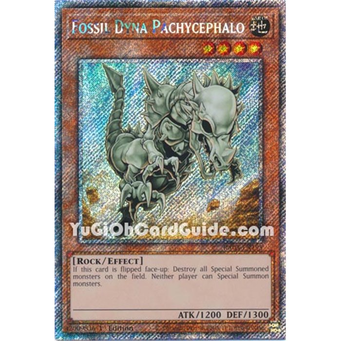 Fossil Dyna Pachycephalo (Quarter Century Secret Rare)